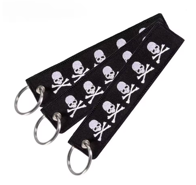 Embroidered Keychain Tag